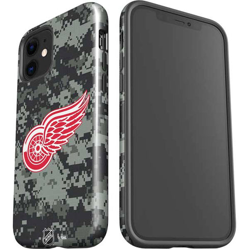 NHL Detroit Red Wings Camo iPhone 12 Impact Case