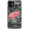 NHL Detroit Red Wings Camo iPhone 12 Mini Clear Case