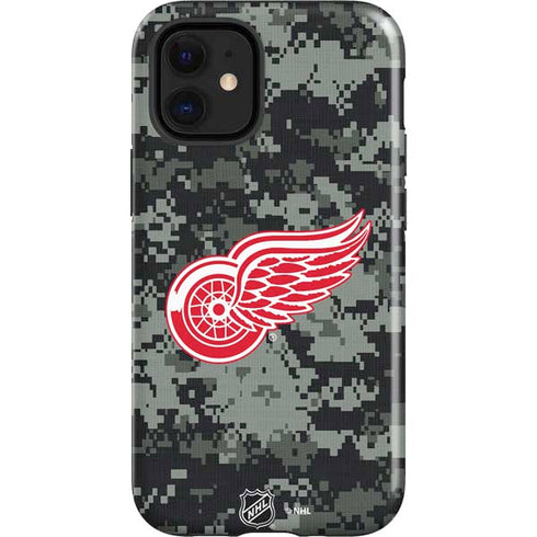 NHL Detroit Red Wings Camo iPhone 12 Mini Impact Case