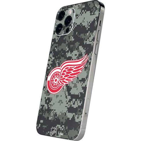 NHL Detroit Red Wings Camo iPhone 12 Pro Max Skin