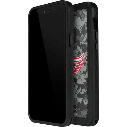 NHL Detroit Red Wings Camo iPhone 12 Pro Max Waterproof Case