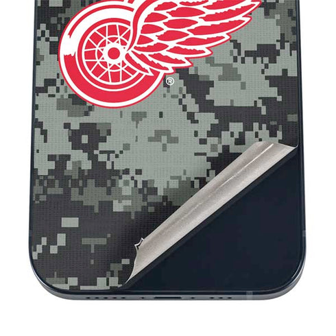 NHL Detroit Red Wings Camo iPhone 12 Skin