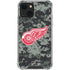 NHL Detroit Red Wings Camo iPhone 13 Mini Clear Case