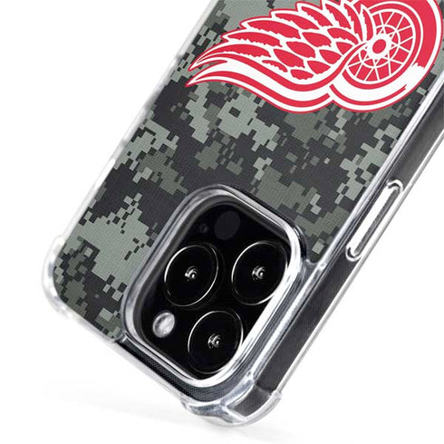 NHL Detroit Red Wings Camo iPhone 13 Pro MagSafe Case