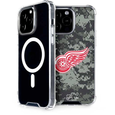 NHL Detroit Red Wings Camo iPhone 13 Pro Max MagSafe Case