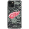 NHL Detroit Red Wings Camo iPhone 14 Plus Clear Case