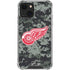 NHL Detroit Red Wings Camo iPhone 14 Plus Clear Case