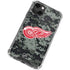 NHL Detroit Red Wings Camo iPhone 14 Plus Clear Case