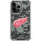 NHL Detroit Red Wings Camo iPhone 14 Pro Clear Case