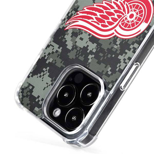 NHL Detroit Red Wings Camo iPhone 15 Pro Max MagSafe Case