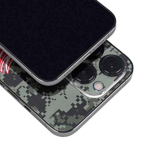 NHL Detroit Red Wings Camo iPhone 14 Pro Skin