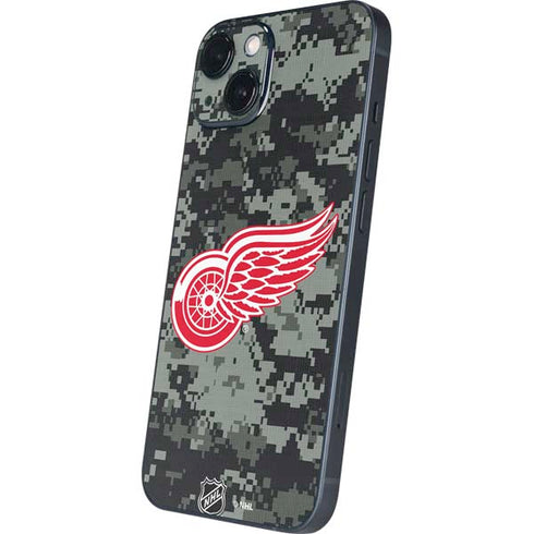 NHL Detroit Red Wings Camo iPhone 14 Skin