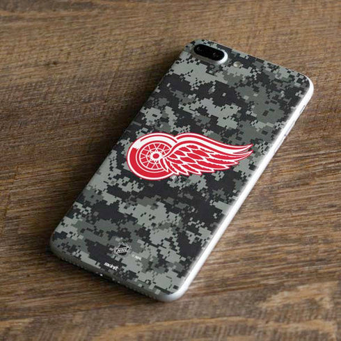 NHL Detroit Red Wings Camo iPhone 7 Plus Skin