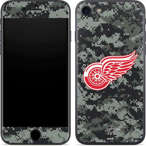 NHL Detroit Red Wings Camo iPhone 7 Skin