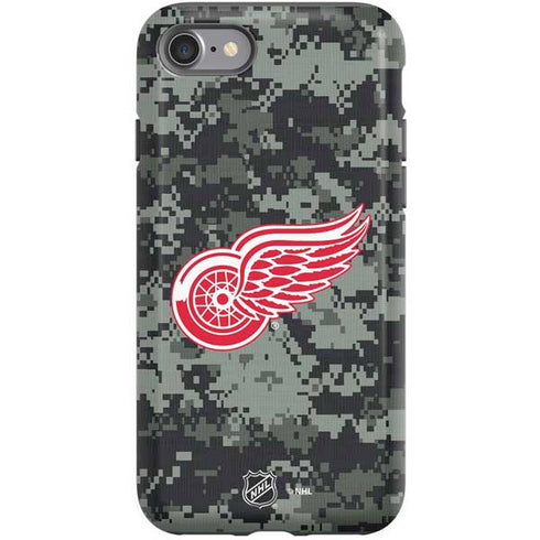 NHL Detroit Red Wings Camo iPhone SE (2nd & 3rd Gen) Pro Case