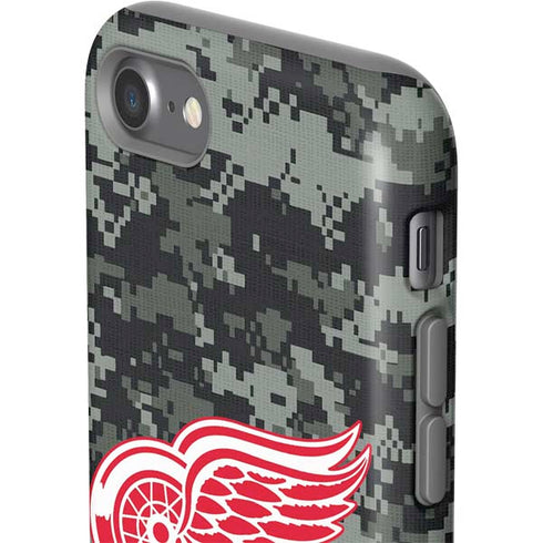 NHL Detroit Red Wings Camo iPhone SE (2nd & 3rd Gen) Pro Case