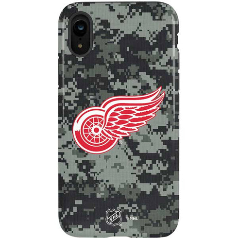 NHL Detroit Red Wings Camo iPhone XR Pro Case