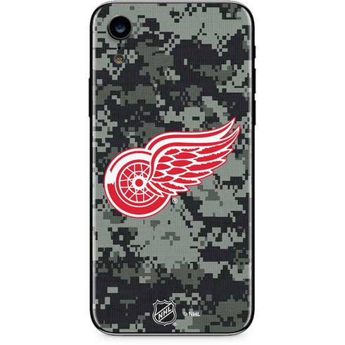 NHL Detroit Red Wings Camo iPhone XR Skin