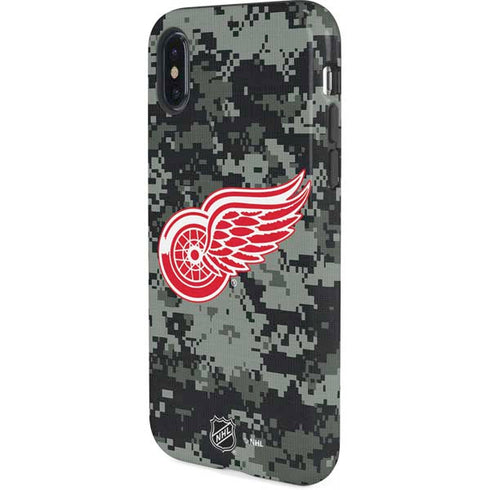NHL Detroit Red Wings Camo iPhone XS Pro Case