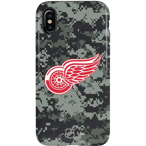 NHL Detroit Red Wings Camo iPhone XS Pro Case