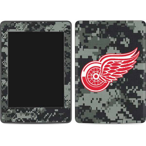 NHL Detroit Red Wings Camo Amazon Kindle Skin