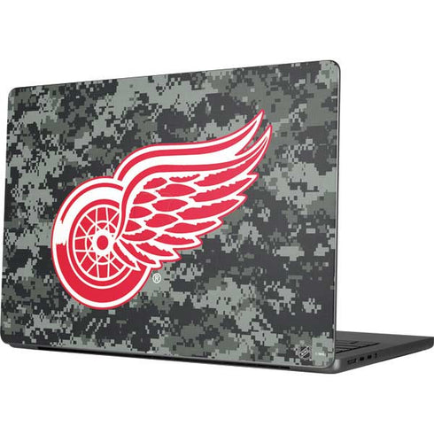 NHL Detroit Red Wings Camo MacBook Pro 14in (2021-24) Skin