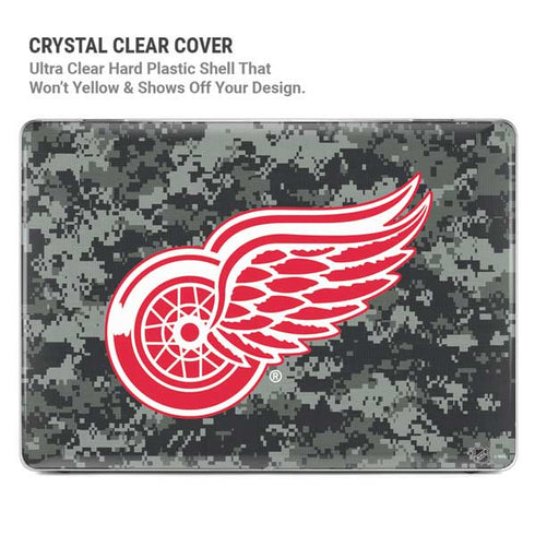 NHL Detroit Red Wings Camo MacBook Pro 16in (2021-25) Case plus Skin