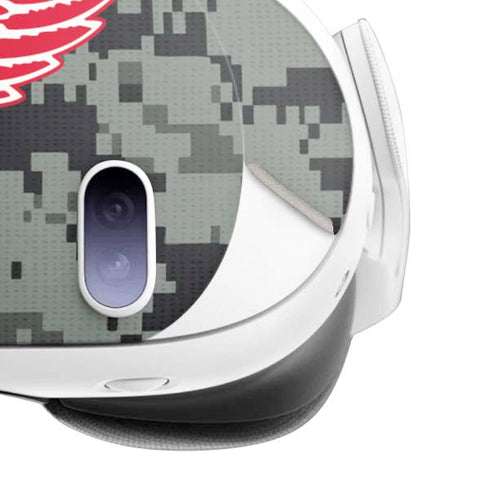 NHL Detroit Red Wings Camo Meta Quest 3 Skin