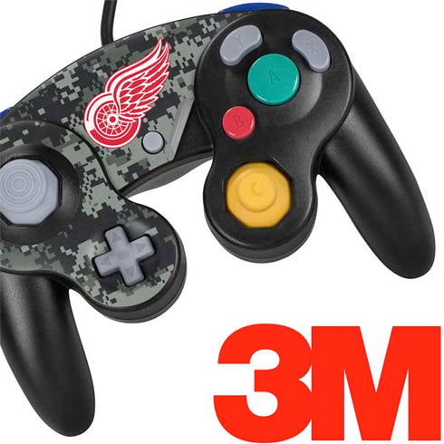 NHL Detroit Red Wings Camo Nintendo GameCube Controller Skin