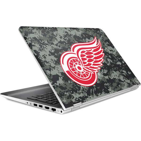 NHL Detroit Red Wings Camo HP Pavilion Skin