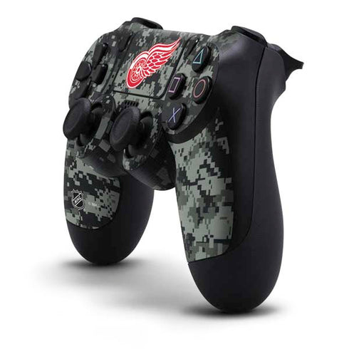 NHL Detroit Red Wings Camo PS4 Controller Skin