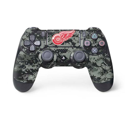NHL Detroit Red Wings Camo PS4 Controller Skin