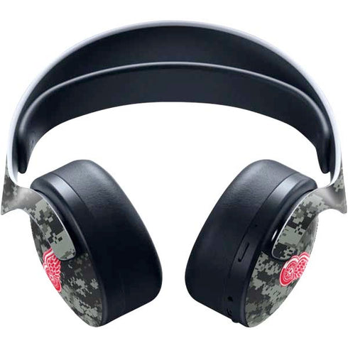 NHL Detroit Red Wings Camo PULSE 3D Wireless Headset for PS5 Skin