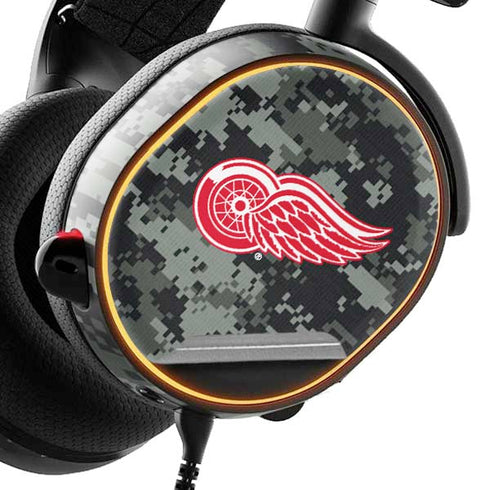 NHL Detroit Red Wings Camo SteelSeries Arctis 3 Skin