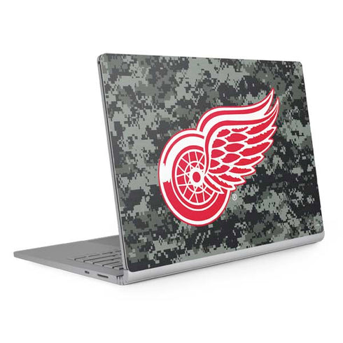 NHL Detroit Red Wings Camo Surface Book 2 13.5in Skin