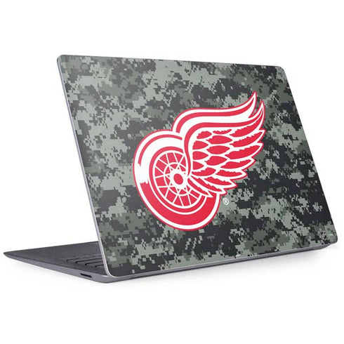 NHL Detroit Red Wings Camo Surface Laptop 3 13.5in Skin