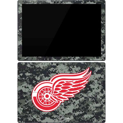 NHL Detroit Red Wings Camo Surface Pro 7 Skin