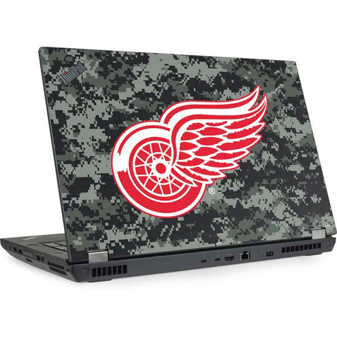 NHL Detroit Red Wings Camo Lenovo ThinkPad Skin