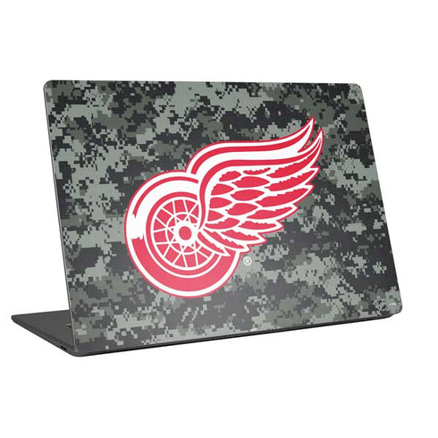 NHL Detroit Red Wings Camo Universal Laptop 16.6in (13.4 x 9.7in) Skin