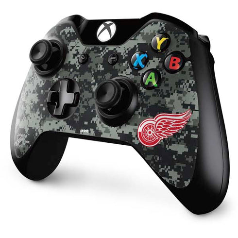 NHL Detroit Red Wings Camo Xbox One Controller Skin