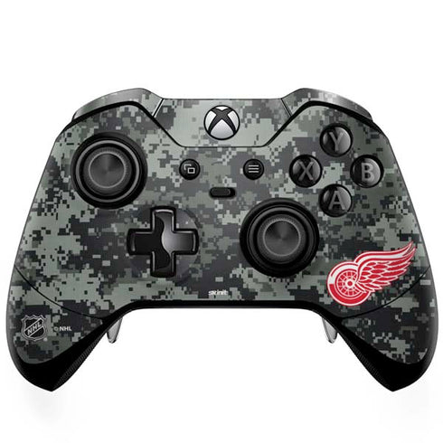 NHL Detroit Red Wings Camo Xbox One Elite Controller Skin