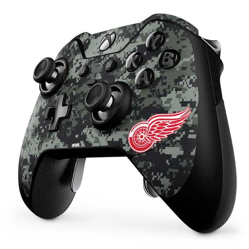 NHL Detroit Red Wings Camo Xbox One Elite Controller Skin