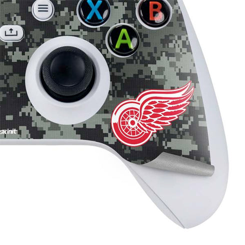 NHL Detroit Red Wings Camo Xbox Series S Bundle Skin