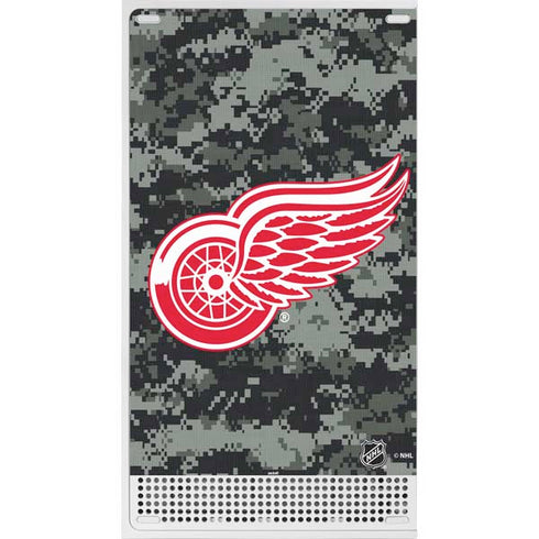 NHL Detroit Red Wings Camo Xbox Series S Console Skin