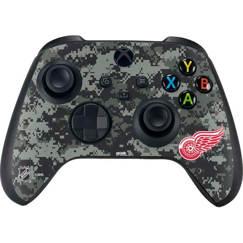 NHL Detroit Red Wings Camo Xbox Series X Controller Skin