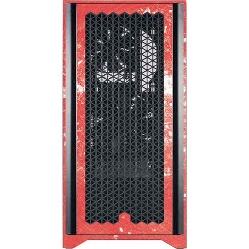NHL Detroit Red Wings Frozen Corsair 4000D Tempered Glass Mid-Tower ATX Case Skin