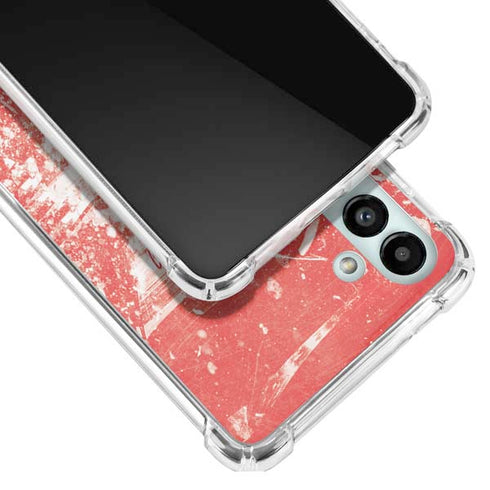 NHL Detroit Red Wings Frozen Galaxy A13 5G Clear Case
