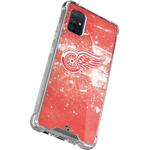 NHL Detroit Red Wings Frozen Galaxy A51 5G Clear Case