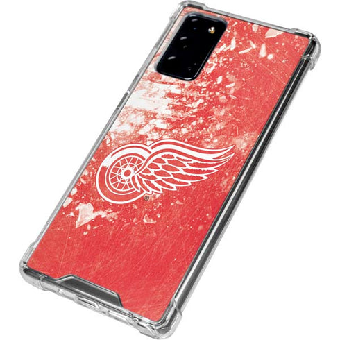 NHL Detroit Red Wings Frozen Galaxy Note20 5G Clear Case