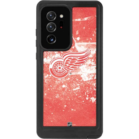 NHL Detroit Red Wings Frozen Galaxy Note20 Ultra 5G Waterproof Case
